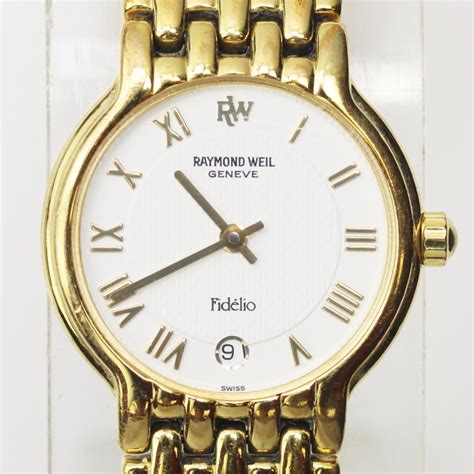 Raymond Weil 18kt Gold Plated Geneve Fidelio Womens Dress Watch