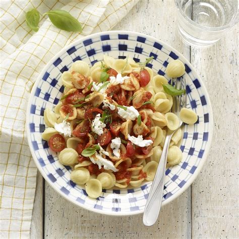 Orecchiette La Sauce Tomates Et Parmesan Recette Mutti