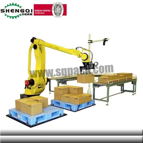 Beverage Food Medical Industry Automatic Palletizer Robot Bag Box