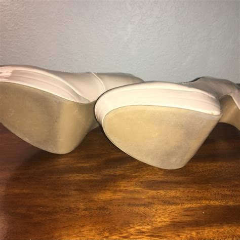 LC Lauren Conrad Shoes Lauren Conrad Nude Platform Heels Poshmark