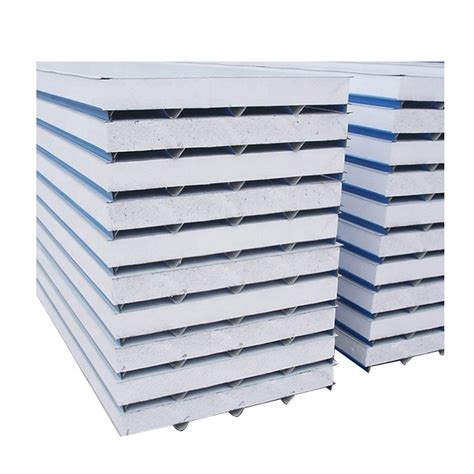 100mm Thickness Cleanroom Sandwich Walkable Ceiling Panel For Chiller