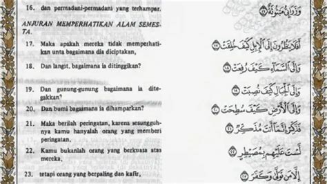 Surah Al Ghasyiyah Ayat Latin Surah Al Fiil Dan Artinya Dalam