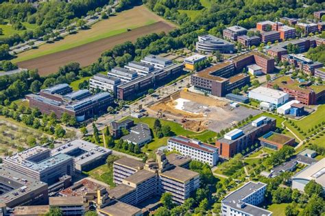 Dortmund Von Oben Baustelle Zum Neubau Eines Forschungs Geb Udes Und