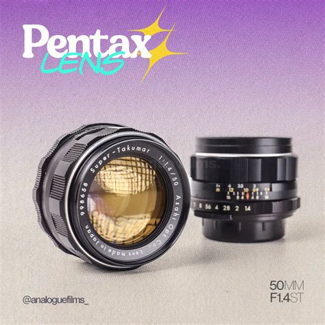 Jual Lensa Manual Pentax Mm F Super Takumar Elements Mulus