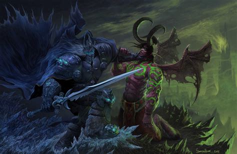 Arthas vs Illidan /heroes of the storm/ by samsalbak9 on DeviantArt