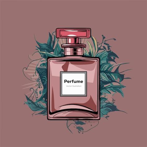 Premium Vector Perfume Vector Illustration