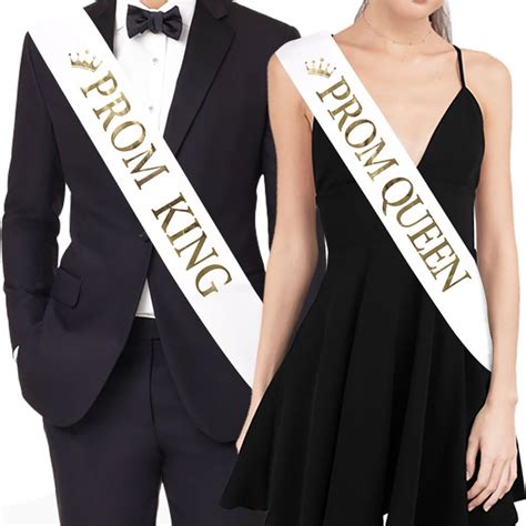 Ttcorock Prom King And Prom Queen Sashes Graduation