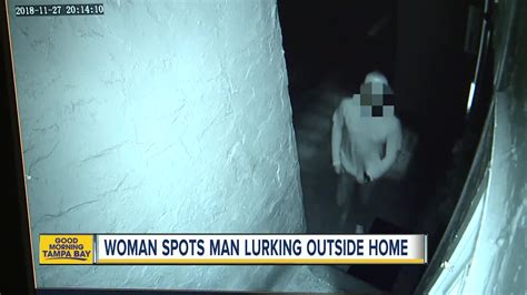 Mom Catches Man Peeping Through Her Windows