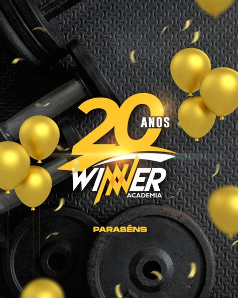 Academia Winner Comemora 20 Anos Confira A Programação