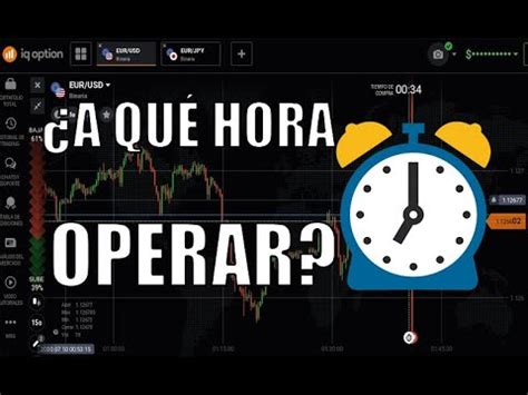 LOS MEJORES HORARIOS PARA OPERAR EN BINARIAS YouTube