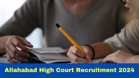 Allahabad High Court Recruitment 2024 Registration Process For 3306