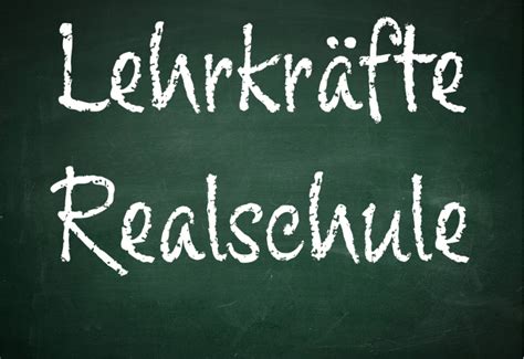 Lehrkräfte an Realschulen Beschäftigung von nebenamtlichen Lehrkräften