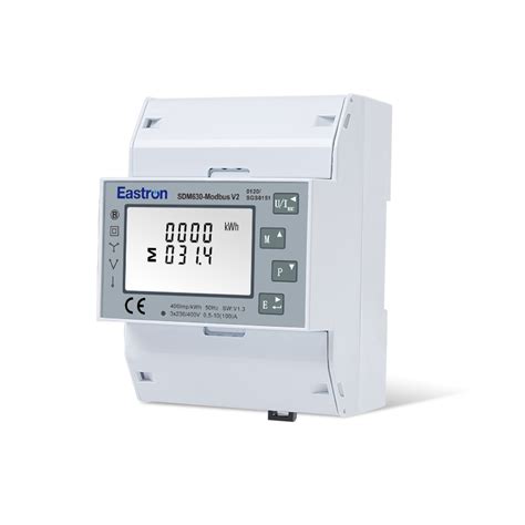 Eastron SDM630M Modbus V2 MID Misuratore Di Energia Monofase Trifase