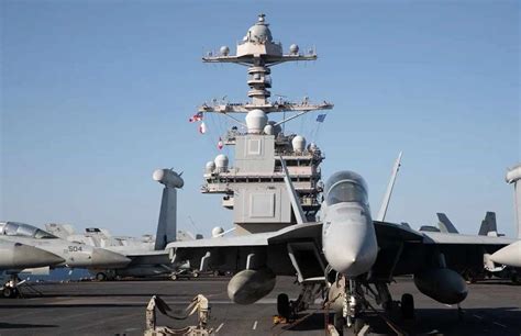 USS Gerald R. Ford Aircraft Carrier Pulls into Athens (reported by greekreporter.com) - Hype ...