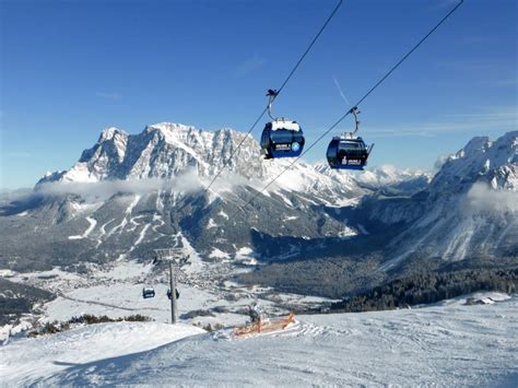 Ski Resort Lermoos Grubigstein Skiing Lermoos Grubigstein