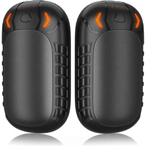 Chauffe Main Rechargeable Lot De 2 6000mAh Chaufferette Main