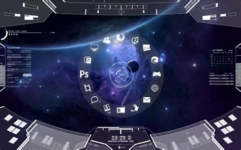 Sci Fi HUD Wallpaper