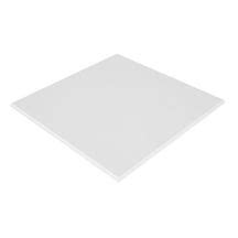 EUROCOUSTIC Dalle De Plafond Tonga Bords E15 Blanc 600 X 600 X 20mm