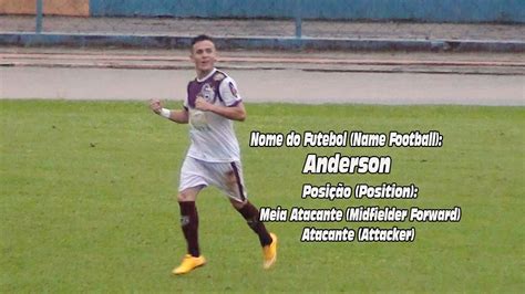 Anderson Zacarias Meia Atacante Ou Atacante Midfielder Forward Or