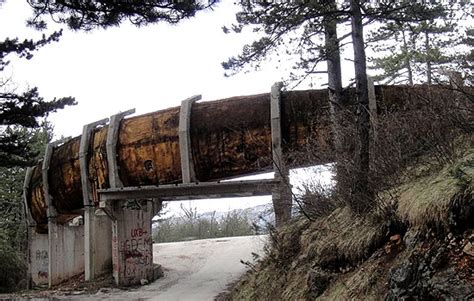 ABANDONED: /// Bobsleigh Track 1984 Winter Olympics