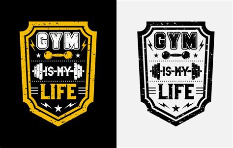 Gym T Shirt Design Gym Motivational Quote Workout Inspirational T Shirt Design Fitness T