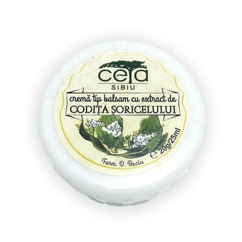 Crema Tip Balsam Cu Extract De Castane 20 G Ceta Bebe Tei