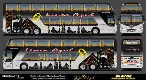 Linea Azuk Busscar Panor Mico Dd Volvo B R Nico Buss