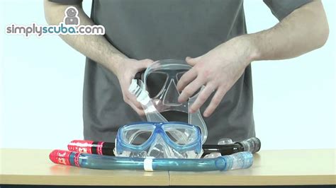 Reef Tourer Adult Mask And Snorkel Set Simplyscuba YouTube