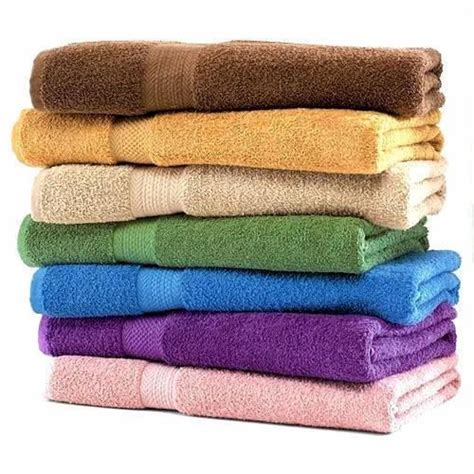 Plain Cotton Bathing Towel Weight 250 350 GSM Packaging Type Packet