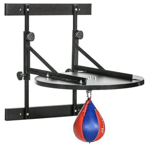 Soozier Adjustable Speed Bag Platform Wall Mounted Speed Bags For