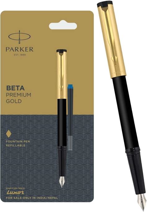 Amazon Parker Beta Premium FP CT Fountain Pen With Free Ink Cart