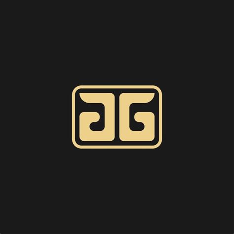 Premium Vector Luxury Monogram Letter Gg Logo Design