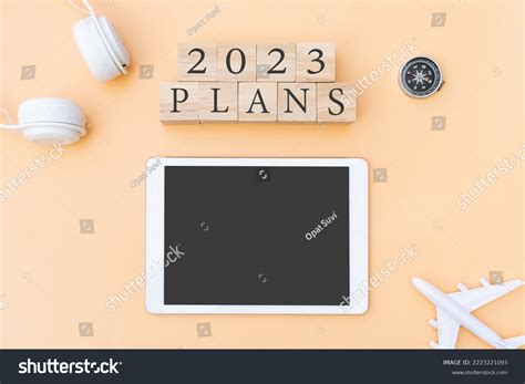 Flat Lay 2023 Plans Letter On Stock Photo 2223221093 | Shutterstock