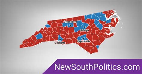 Republican Voter Dominant Counties In North Carolina