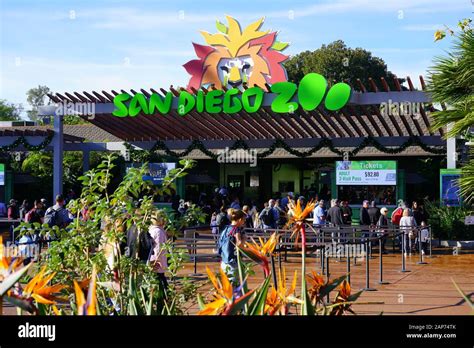 San Diego Ca 3 Jan 2020 View Of The San Diego Zoo A Landmark