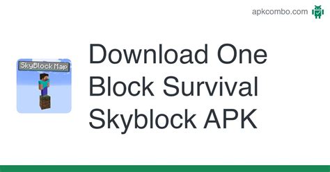 One Block Survival Skyblock APK (Android App) - Free Download