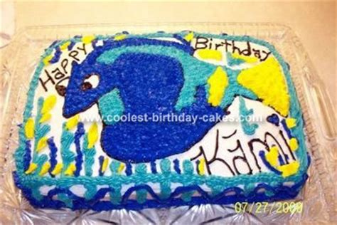 Coolest Dori From Finding Nemo Cake