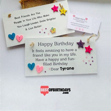 Create Happy Birthday Tyrone Wishes Image With Name Best Of Birthday