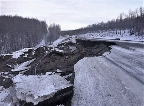 Alaska earthquake damage following 1,000+ aftershocks | Equipment World