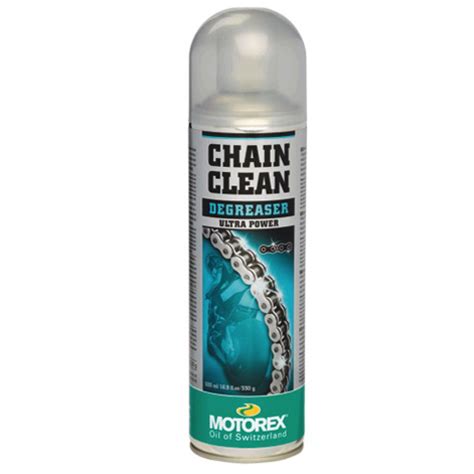 Chain Clean Degreaser By Motorex Removes Oil Grease And Dirt