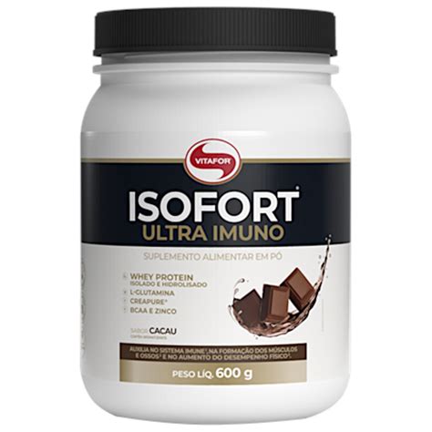 Isofort Ultra Imuno Sabor Cacau Vitafor G Submarino