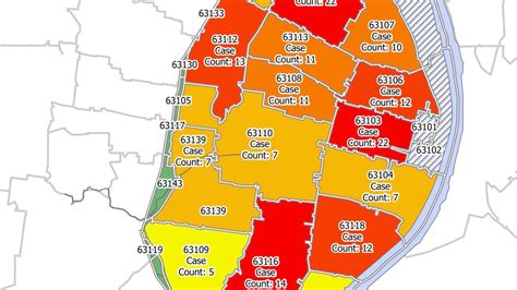 St Louis County Zip Codes Map | SEMA Data Co-op