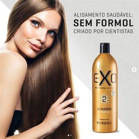 Kit Alisamento Capilar Exo Hair Exoplastia X Litro Parcelamento