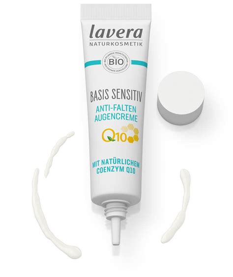 Lavera Basis Sensitiv Anti Falten Augencreme Q10