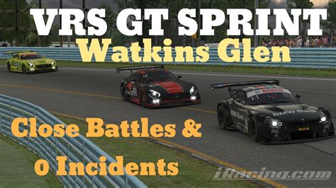 Iracing Vrs Gt Sprint Watkins Glen Just Need A Clean Race Youtube