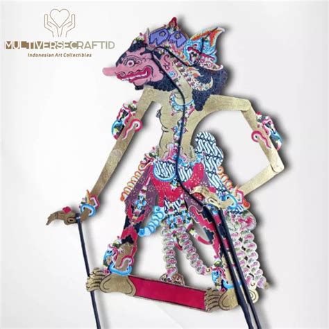 Jual Wayang Kulit Asli Dursasana Dursosono Cm Standar Dalang