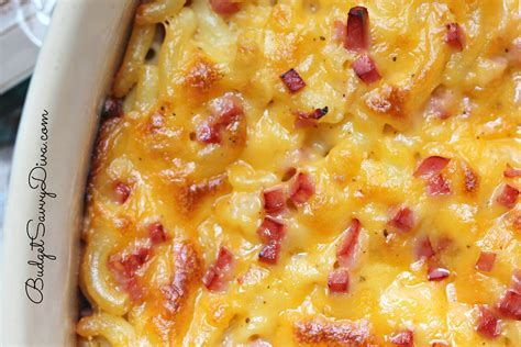 Mac And Cheese With Ham Recipe Budget Savvy Diva Recipe Recipes