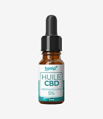 Huile CBD 5 à 40 Broad Spectrum Saveur Menthe Poivrée Uweed CBD Shop