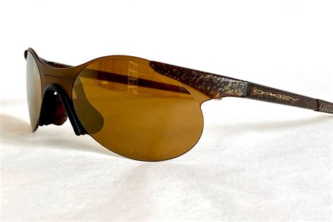 Oakley Zero 04 Glitter Gulch Gold Iridium Vintage Sunglasses Including Zero Store Display