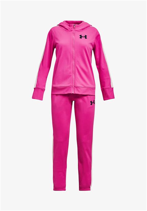 Under Armour Sets Tracksuit Rebel Pinkpink Uk